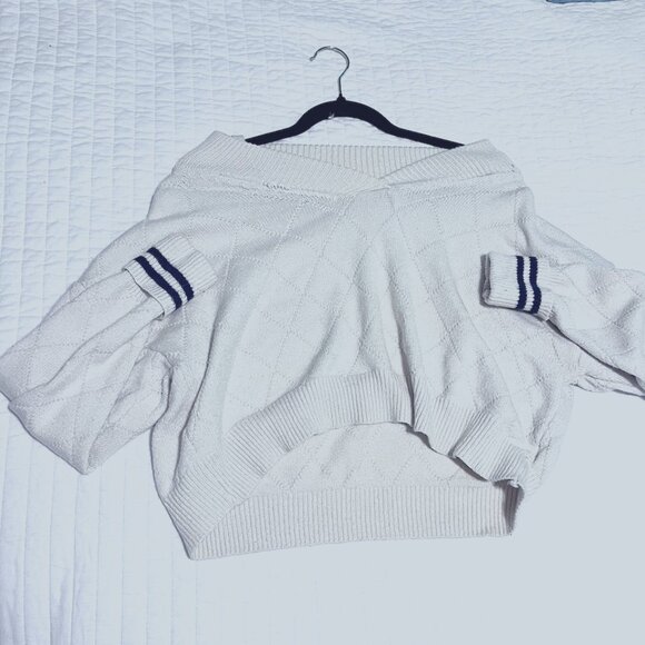 Sweaters - Preppy Soft Sweater With Stripes